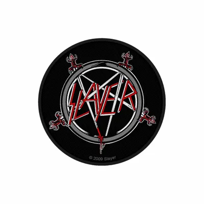 Produktbild von Slayer Pentagram Aufnäher zum Aufnähen
