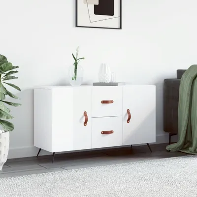 Obrázek produktu pro vidaXL Příborník vysoký lesk bílý 100x36x60 cm Dřevěný materiál