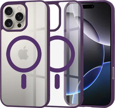 Obrázok produktu pre Techsuit MagSafe Pro kryt na iPhone 16 Pro Max – fialový