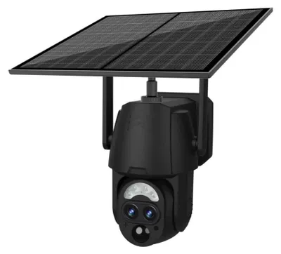 Obrázek produktu pro Solární 4G PTZ kamera SD80-4G s duálním 3MP objektivem a 12násobným hybridním zoomem – UBoxPro