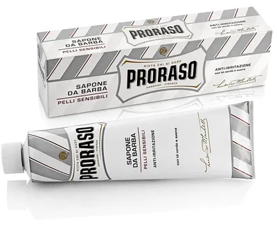 Productafbeelding van Proraso - White - Shaving Soap in a Tube - 150 ml