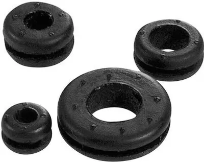 Image de LappKabel Passe-câble Ø de serrage (max.) 8 mm Caoutchouc chloroprène noir SKINDICHT LA 8 100 pièces