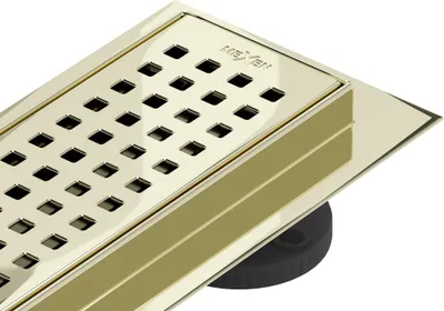Zdjęcie produktu dla Mexen Flat M08 odpływ liniowy 100 cm, złoty - 1525100-15