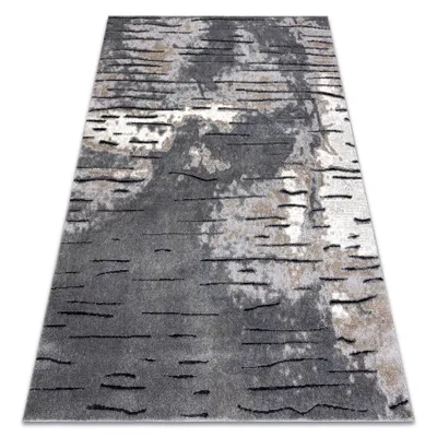 Zdjęcie produktu dla Dywan nowoczesny COZY 8876 Rio - Strukturalny, dwa poziomy runa szary 280x370 cm