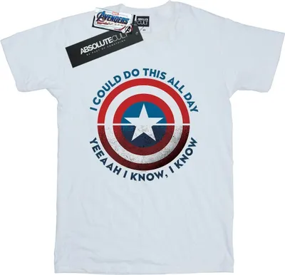 Produktbild von Marvel - "Avengers Endgame Do This All Day" T-Shirt für Herren BI9390 (XXL) (Weiß)
