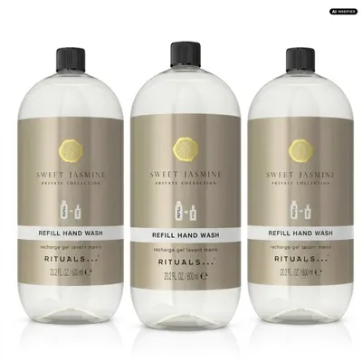 Produktbild von Rituals Sweet Jasmine Handseife Nachfüllpackung 3er Set