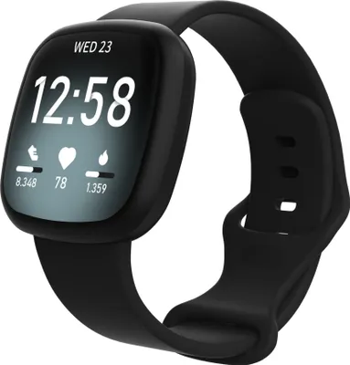 Obrázok produktu pre INF Remienok na hodinky pre Fitbit Versa4/Fitbit Versa3/Fitbit Sense/Fitbit Sense2 čierna S