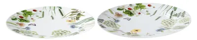 Productafbeelding van Gilde Teller, Wilde bloemen, Bloemdesign, Vlinderprint, Bloemmotief, Porselein, wit, Verpakking: 6 stuks, Diameter: 26,5 cm, Hoogte: 2,50 cm, Diameter: 26,50 cm, Artikelnummer: 49463