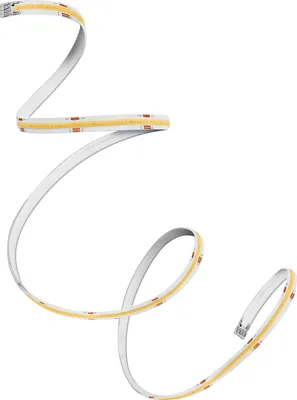 Zdjęcie produktu dla Taśma LED OSRAM FLEX COB 5M, żółta, 22W, 1750lm, ciepłe białe światło, technologia COB, jednorodny rozsył światła, długa żywotność, łatwy montaż, do użytku wewnętrznego, stopień ochrony IP20, 3000K
