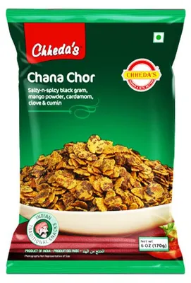 Zdjęcie produktu dla Pikantna ciecierzyca Chheda's Chana Chor 170g - chrupiąca kwaśna korzenna