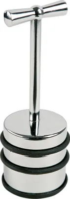 Produktbild von Alco Türstopper Metall Ø 650 mm 18 cm hoch silber
