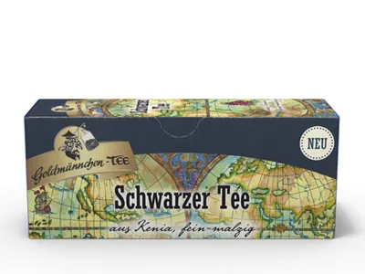Produktbild von Goldmännchen-Tee Schwarzer Tee aus Kenia - Tee