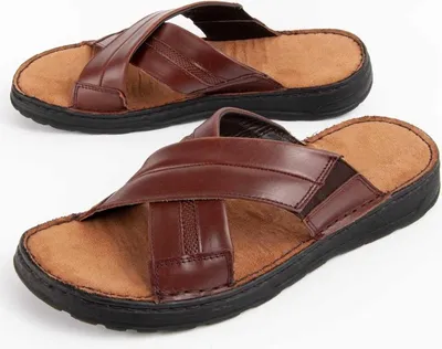 Produktbild von Lässige Herren Sandale Beira3 aus Naturleder in Braun mit bequemer Passform