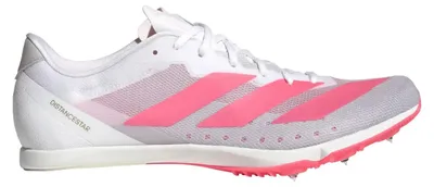 Immagine prodotto di ADIDAS KI8385 DISTANCESTAR, scarpa da corsa, colore bianco e arancione fluo, taglia 44 2/3