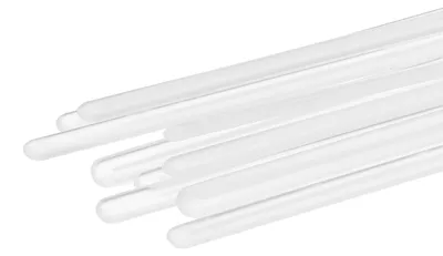 Korsettstäbe aus Plastik, transparent, 10 Stück, 25 cm