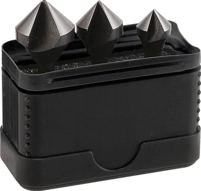 Produktbild von ALPEN Senkerbitsatz HSS BOX, 3-tlg., Ø 12,40-20,50 mm