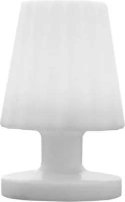 Image de Mini lampe à poser rechargeable sans fil LED blanc chaud dimmable LADY MINI H22cm