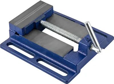Image de Étau 4inch acier table plateau étau table colonnes perceuse fonte