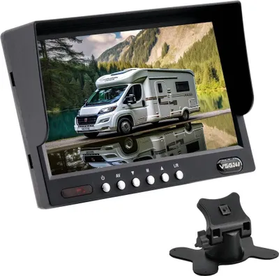 Produktbild von 7"  Einbau-Rückfahrmonitor  INCLUDE | 1080P HD Display mit Rahmen RM-13174