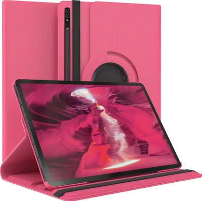 Produktbild von EAZY CASE - Tablet Hülle für Samsung Galaxy Tab S8 Plus Schutzhülle, Tablet Case 360° drehbar in Rosa