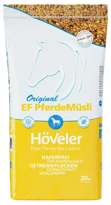 Zdjęcie produktu dla Höveler EF Pferdemüsli – musli dla koni, bez owsa, 20 kg