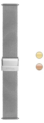 Productafbeelding van Stalen Milanese Horlogeband voor 36-38 mm Horloges