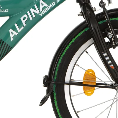 Immagine prodotto di Set parafanghi Alpina + barra 18 Yabber nero opaco