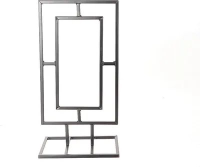 Immagine prodotto di Cornice rettangolare in metallo, con design "Doppio" per foto e immagini