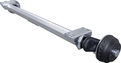 Produktbild von AL-KO gebremste Achse 1350 kg für Bootsanhänger, 1445/1555 mm Auflage