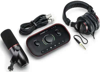 Produktbild von Focusrite Vocaster Two Studio Schwarz
