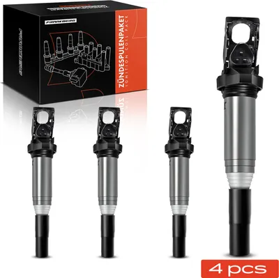 Produktbild von Frankberg 4x Zündmodul Zündspule für BMW E81 E87 F20 F21 E88 E82 F23 F22 F87 F34 E46 E90 F30 F80 E93 E92 E91 F31