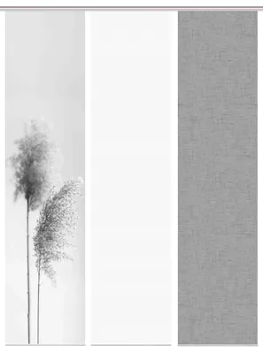 Produktbild von 80922 Schiebegardine IRLOS, Digitaldurck, Seidenoptik, 260x60 cm