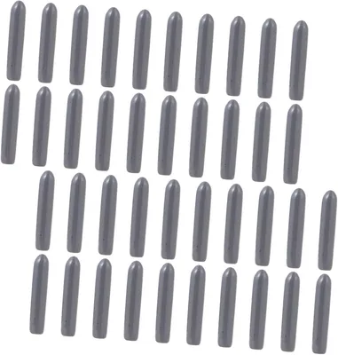 Produktbild von 50 PVC-Schutzkappen für Geschirrspülerkörbe, weicher Schutz für Korbspitzen vor Schmutz und Wasser, einfache Montage als langlebiges Zubehör