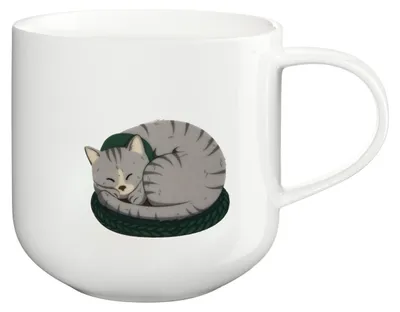 Produktbild von ASA Selection xmas Henkelbecher Cat Ø 9,2 cm, H 9,5 cm