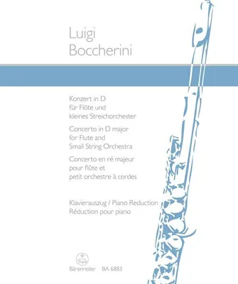 Produktbild von Konzert D-Dur  für Flöte und Streichorchester