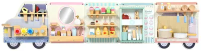 Produktbild von Montessori Busy Board Sensorisches Spielzeug im Truck-Design ab 3 Jahre