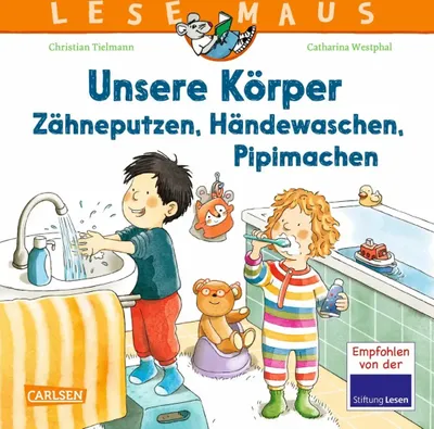 Obrázek produktu pro LESEMAUS 169: Unsere Körper - Zähneputzen, Händewaschen, Pipimachen