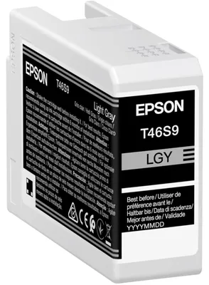 Produktbild von Epson Tintenpatrone light gray T 46S9 25 ml Ultrachrome Pro 10