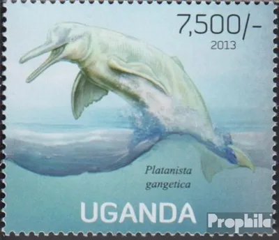 Produktbild von Briefmarken Uganda 2013 Mi 3034 (kompl.Ausg.) postfrisch Delphine