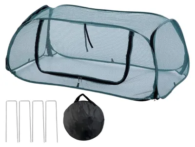 Produktbild von Gartenabdeckungen für Hochbeete – 114 x 50 x 45 cm Netz-Pflanzennetz für den Schutz von Tomatensämlingen und Pflanzen