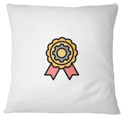 Kissenhülle 45x45 cm weiß mit Reißverschluss Polyester