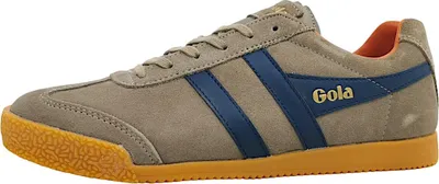 Image de Chaussures de sport Gola Harrier pour hommes, modèle sneaker, couleur marron, pour un style décontracté