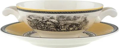 Produktbild von Villeroy & Boch Audun Ferme Suppentasse mit Untertasse 400 ml