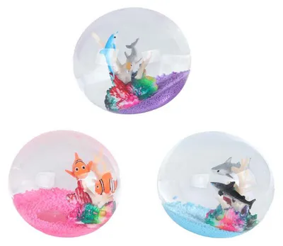 Zdjęcie produktu dla Kula ocean.9cm ze zwierz.mors.3rodz 621913 37435