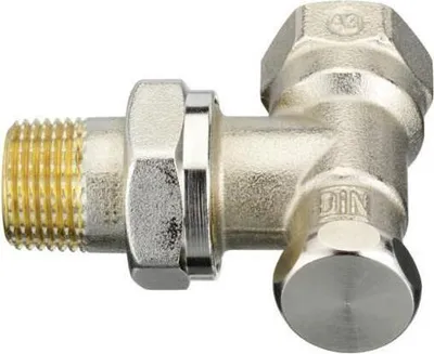 Produktbild von Danfoss RLV-S 15 Rücklaufverschraubung R 1/2, Eck, absperrbar, 1 Stk.