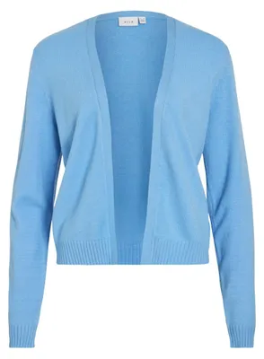 Produktbild von VILA Kurze Feinstrick Cardigan Stretch Basic Jacke ohne Verschluss VIRIL Größe: XL