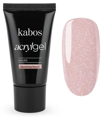 Produktbild von Kabos 2in1 Acrylgel UV/LED Sparkling Peach 30g