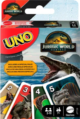 Produktbild von Mattel UNO Jurassic World 4