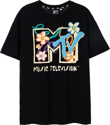 Image de MTV - T-shirt homme/femme unie NS7841 (3XL) (Noir)