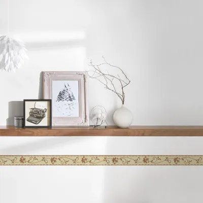 Produktbild von A.S. Création selbstklebende Bordüre Only Borders 9 beige braun 5,00 m x 0,05 m 259028